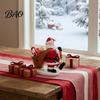 Office Desk Storage Ornament Santa Claus Candy Bowl, Resin Christmas Tabletop with Holiday Desktop Organizer Slot, Creative for Party Supplies