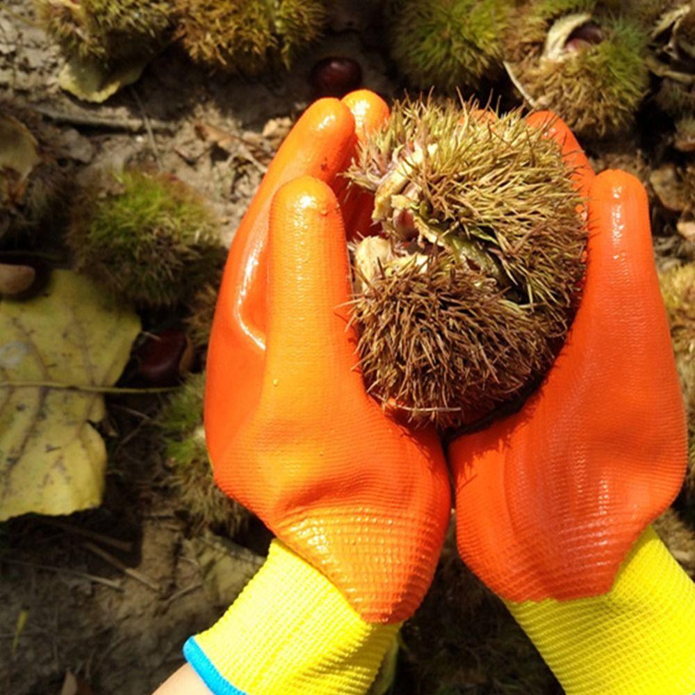 Safety Kids Garden Glove Anti Bite Cut Children Protective Gloves Gardening Gloves Garden Supplies