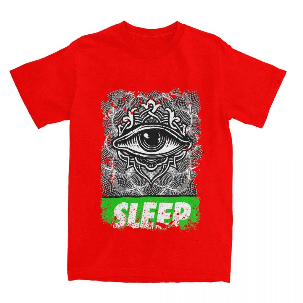 Men Women Sleep Band Shirt Apparel Stoner Doom Metal  Tops T-shirt Vintage Tees New Arrival