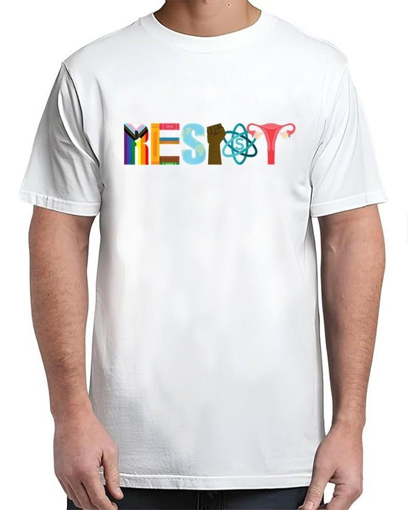 Resist Gifts Vintage Adult S-4XL Unisex T-Shirt S