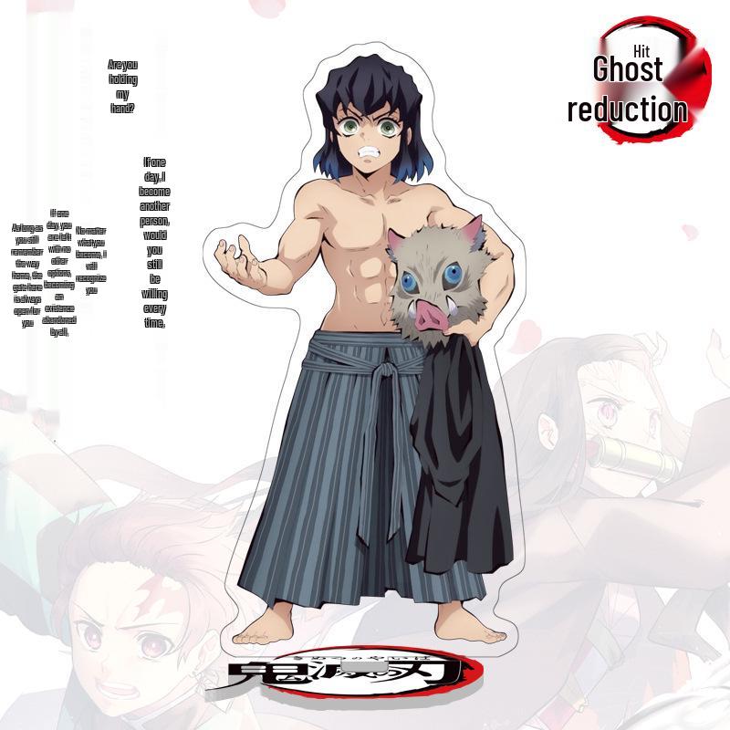 Demon Slayer 40-1 Duży Akrylowy Standee: Kolekcjonerska figurka Tanjiro i Nezuko