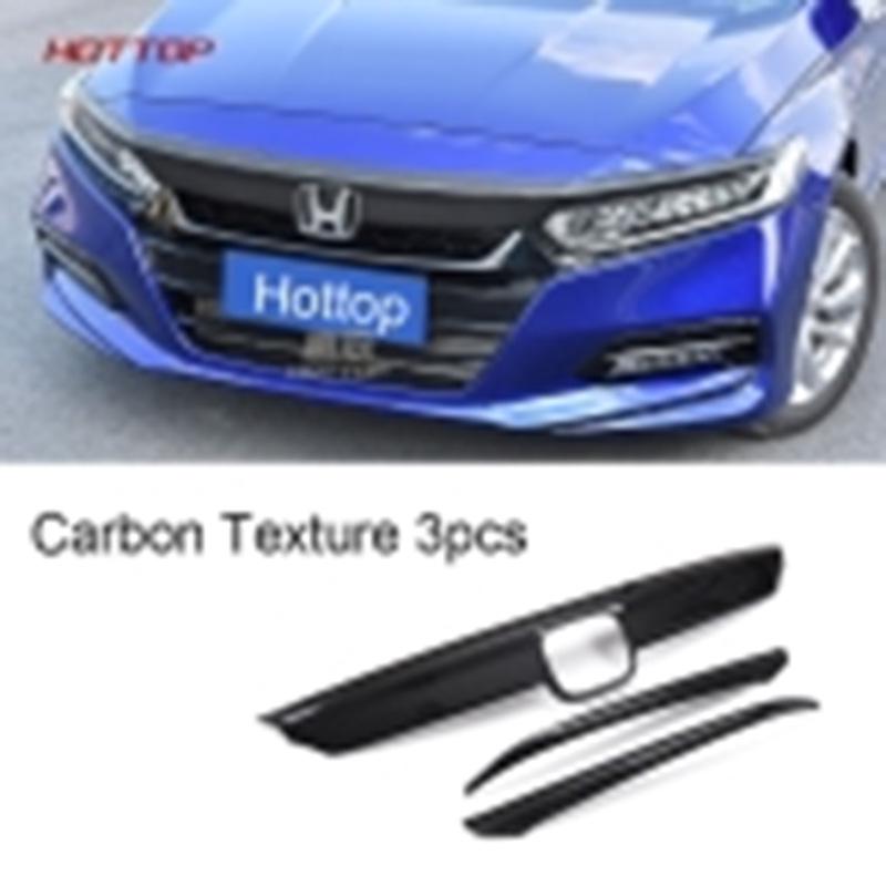 Подходит для Honda Accord 2018-2022, накладка на капот, передняя решетка, яркая полоса