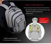 USB Rechargeable Large Capacity Backpack for Students, Boys & Girls, Double Shoulder & Business Laptop Use