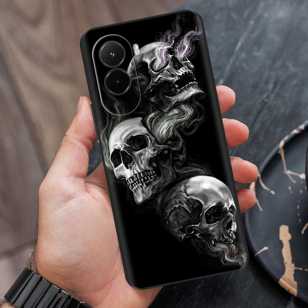 For Xiaomi Poco M7 4G Case Painting Floral Soft Silicone Protective Bumper Cover For Xiaomi Pcoc M7 Pocom7 4G Cases Capa Fundas