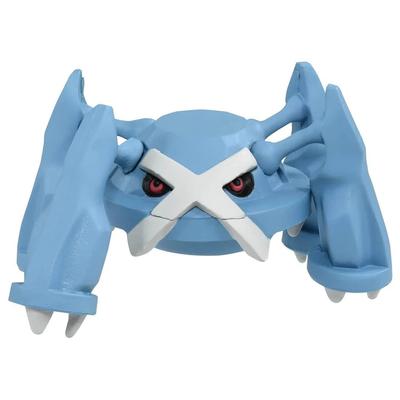 TAKARA TOMY Moncolle Figure Ages 4 and Meets Toy Safety ST Mark Certified "Pokémon MS-06 Metagross" Pokémon Toy, Up, Standards,