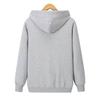 Men's Plus Size Fleece Lined Zip-Up Hoodie Jacket for Autumn/Winter