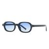 Sunglasses new men's and women's retro fashion UV-proof sunglasses high-end oval small frame