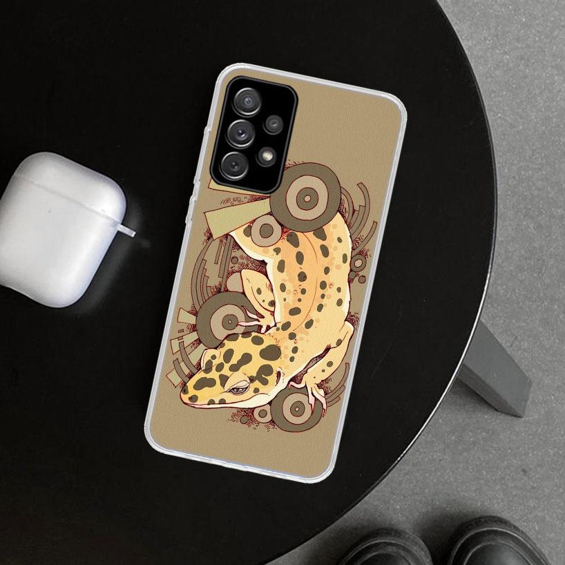 Lizards Geckos Phone Case for Samsung Galaxy A17 A16 A26 A36 A56 A57 A37 A15 A25 A35 A55 A14 A24 A34 A54 A13 A23 A33 A53 Galaxy