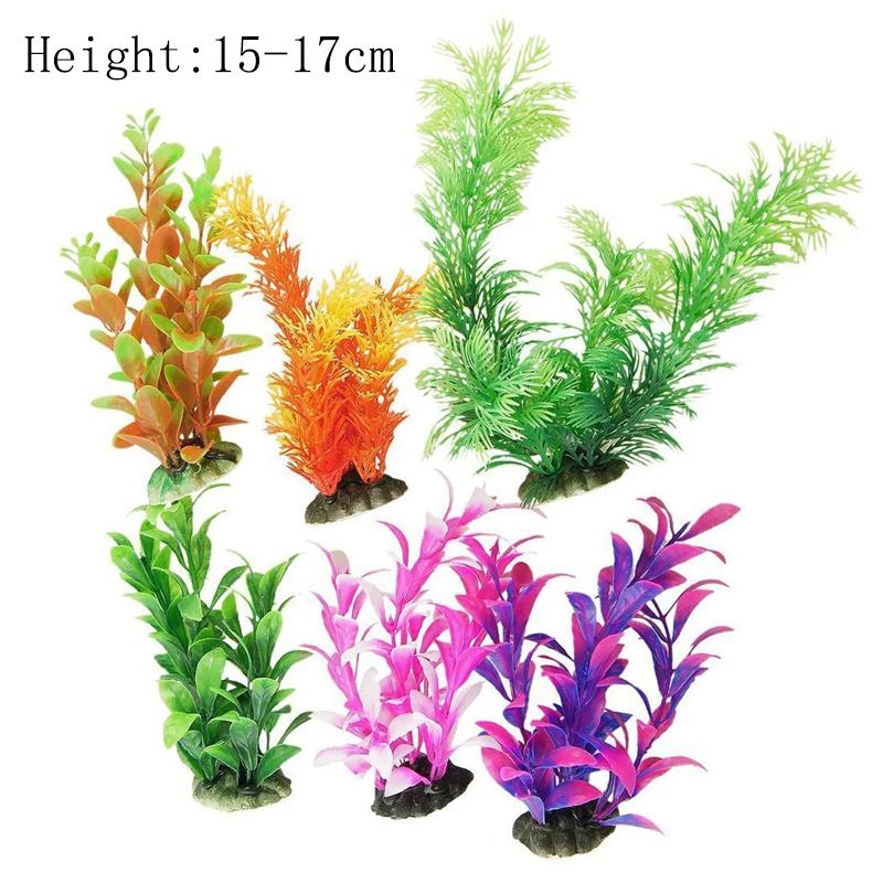 Aquarium Ornament Künstliche Pflanzen Gras Algen Piratenwrack Schiff Felslandschaft Leuchtstein Aquarium Landschaft Dekor Zubehör