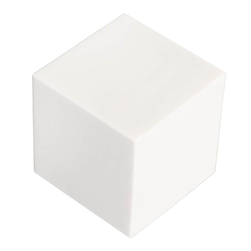 Rubber Carving Block for Stamp Soft Crafts Hand Making Tool 3D Cube White 5x5x5CM