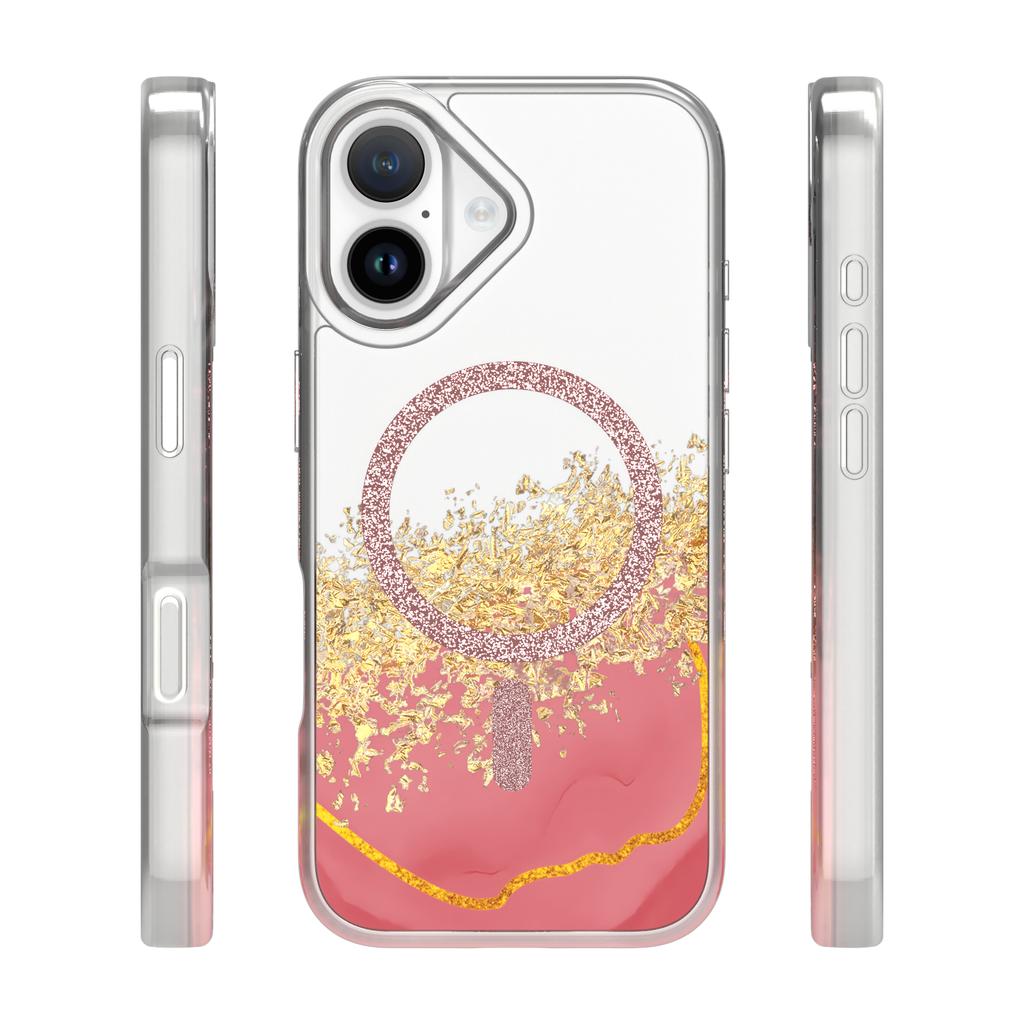 Nakładka Epoxy Mag Do Iphone 16 6,1" Różowa