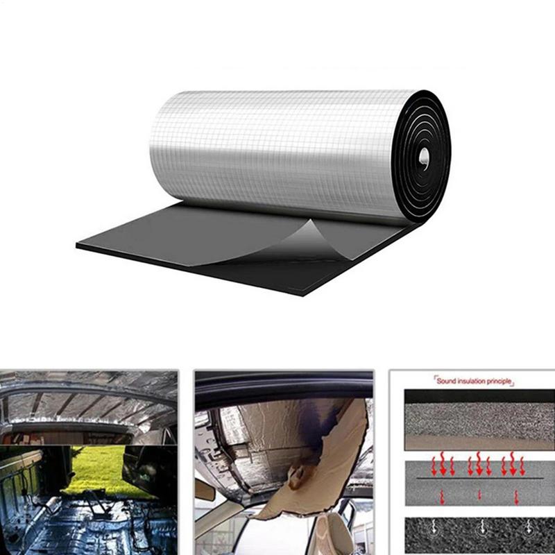 Car Sound Insulation Pad Automotive Noise Insulation Deadener Adhesive Design Vehicle Dampening Tool for Hood Door Roof