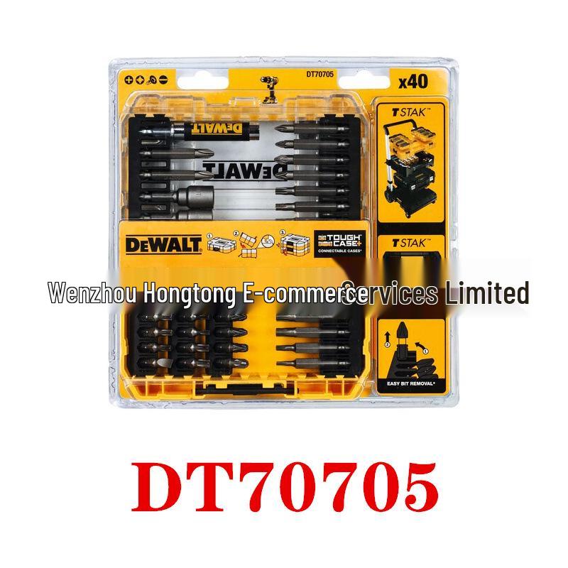 DeWalt Electric Screwdriver and Drill Bit Set: Phillips, Slotted, Torx, Hex Bits
