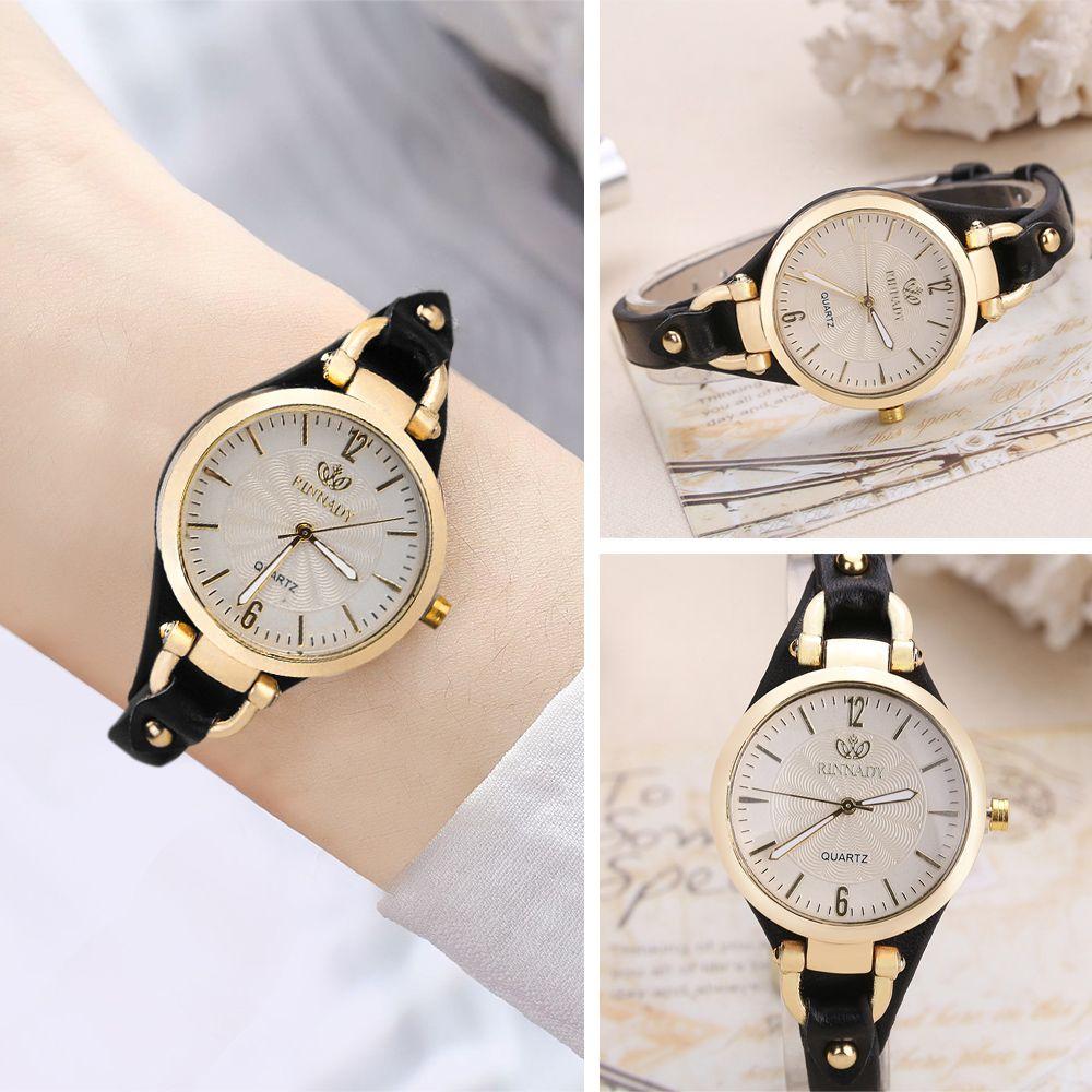 

Повседневные модные часы с кожаным ремнем, повседневные изысканные кварцевые наручные часы, женские часы, кварцевые часы