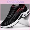 Mens Breathable Thick Sole Sneakers With Cushioning For Casual Daily Wear