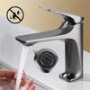 Brass Core Modern Bathroom Sink Faucet Single Handle Deck Mounted Wash Basin Water Tap Hot And Cold Mixer