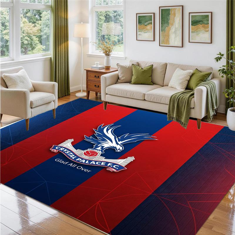 Crystal Palace Design Crystal Velvet Rug Soft Decorative Mat for Bedroom Entrance