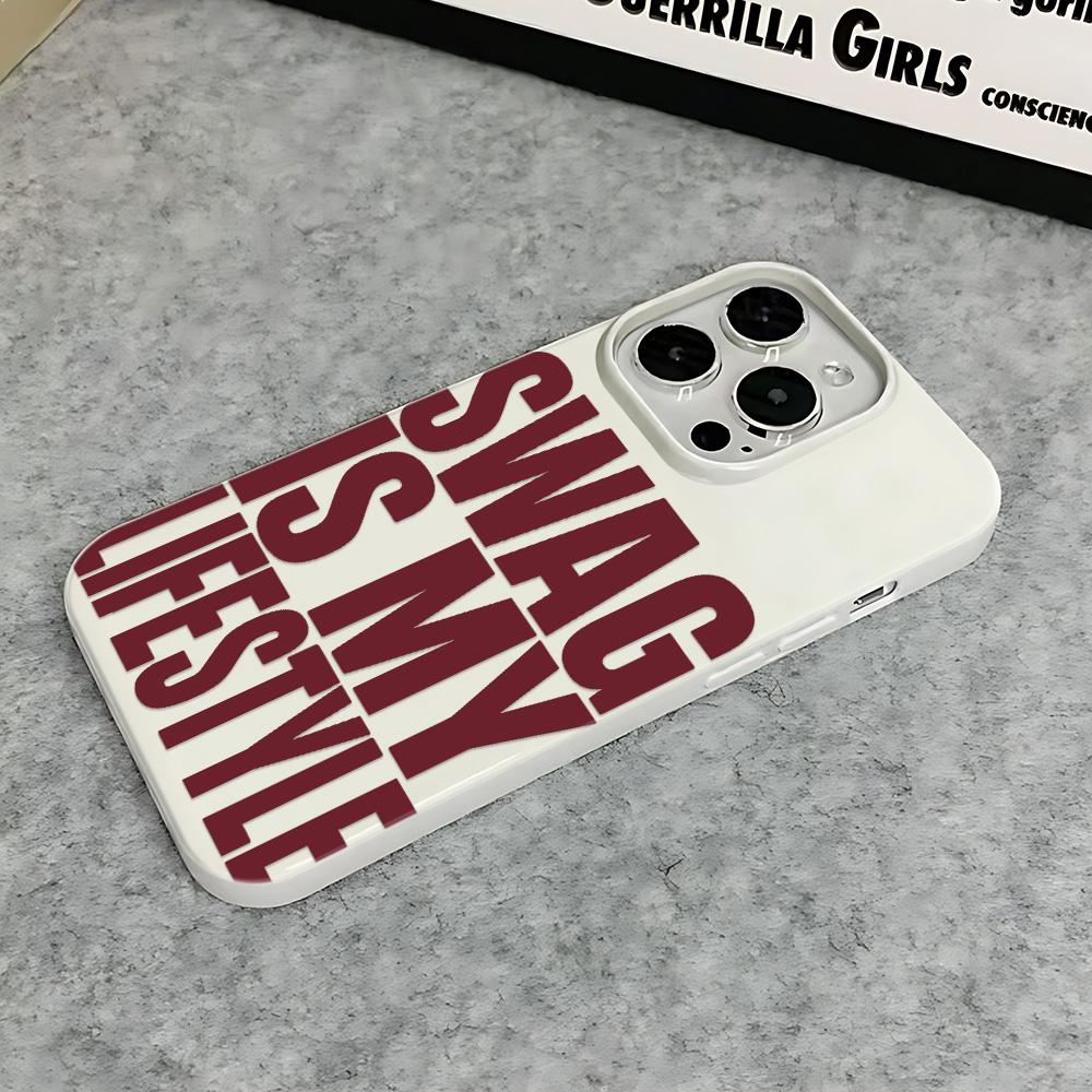 Hot Sale Soft Tpu Phone Case For Iphone 12 13 17 Plus 11 15 16 14 Pro Max Case 17Air Swag Is My Lifestyle Popular Trend Cover