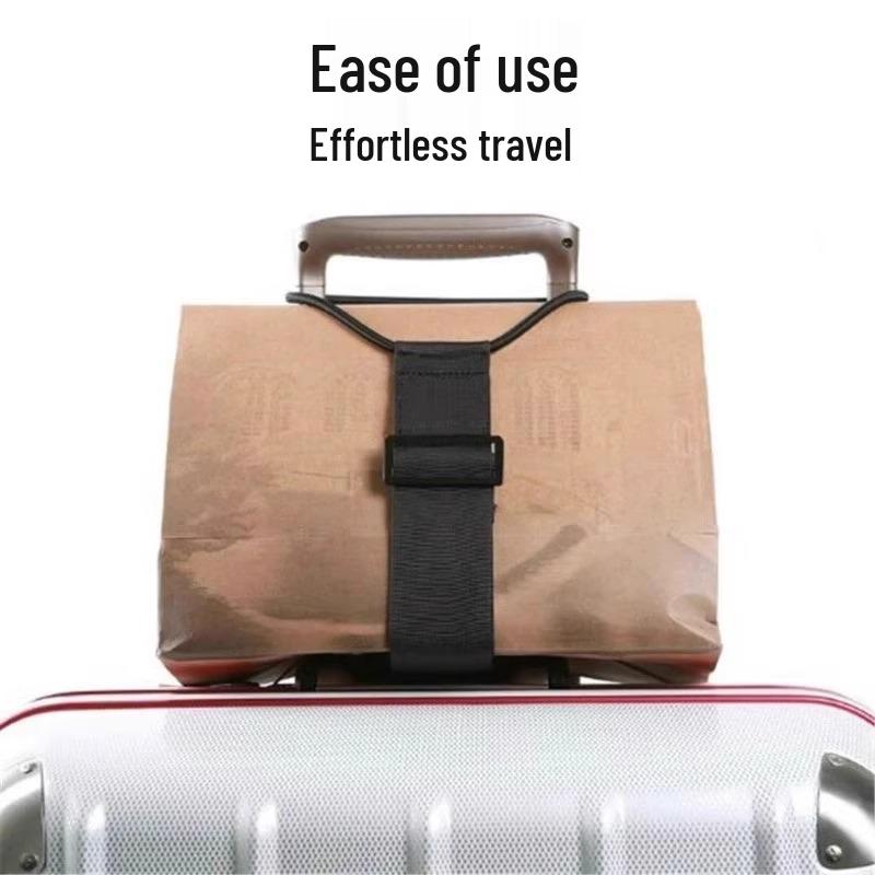 Luggage Strap with Elastic Cord for Suitcase and Backpack