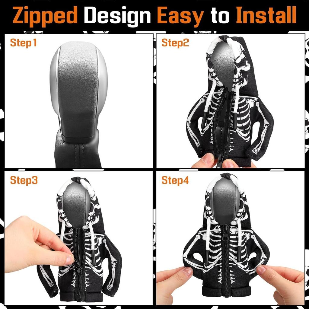 Humorous Gear Shift Hoodie Decoration for - Universal Mini Shift Lever Cover, Perfect for Interior Design Additions and Gift Ideas