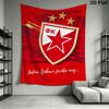 CZ Logo Wall Hanging Printed Fabric Blanket Decorative Tapestries for Bedroom Living Room Home Decor