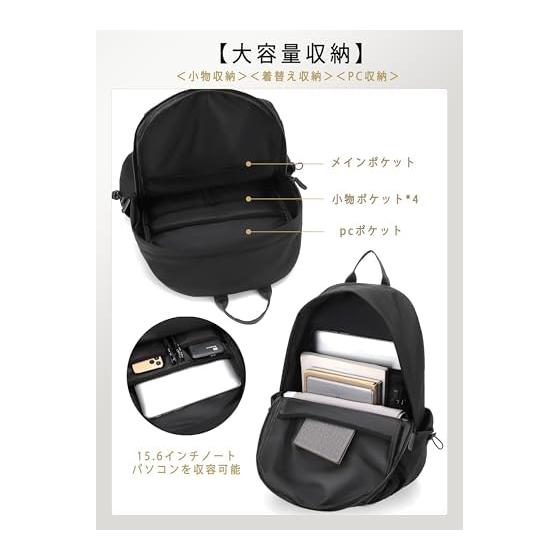 [SOOWER] Backpack, Popular, Stylish, Casual Backpack, For School, Lightweight, Waterproof, Durable, Business Trip, Large Capacity, Anti-Theft