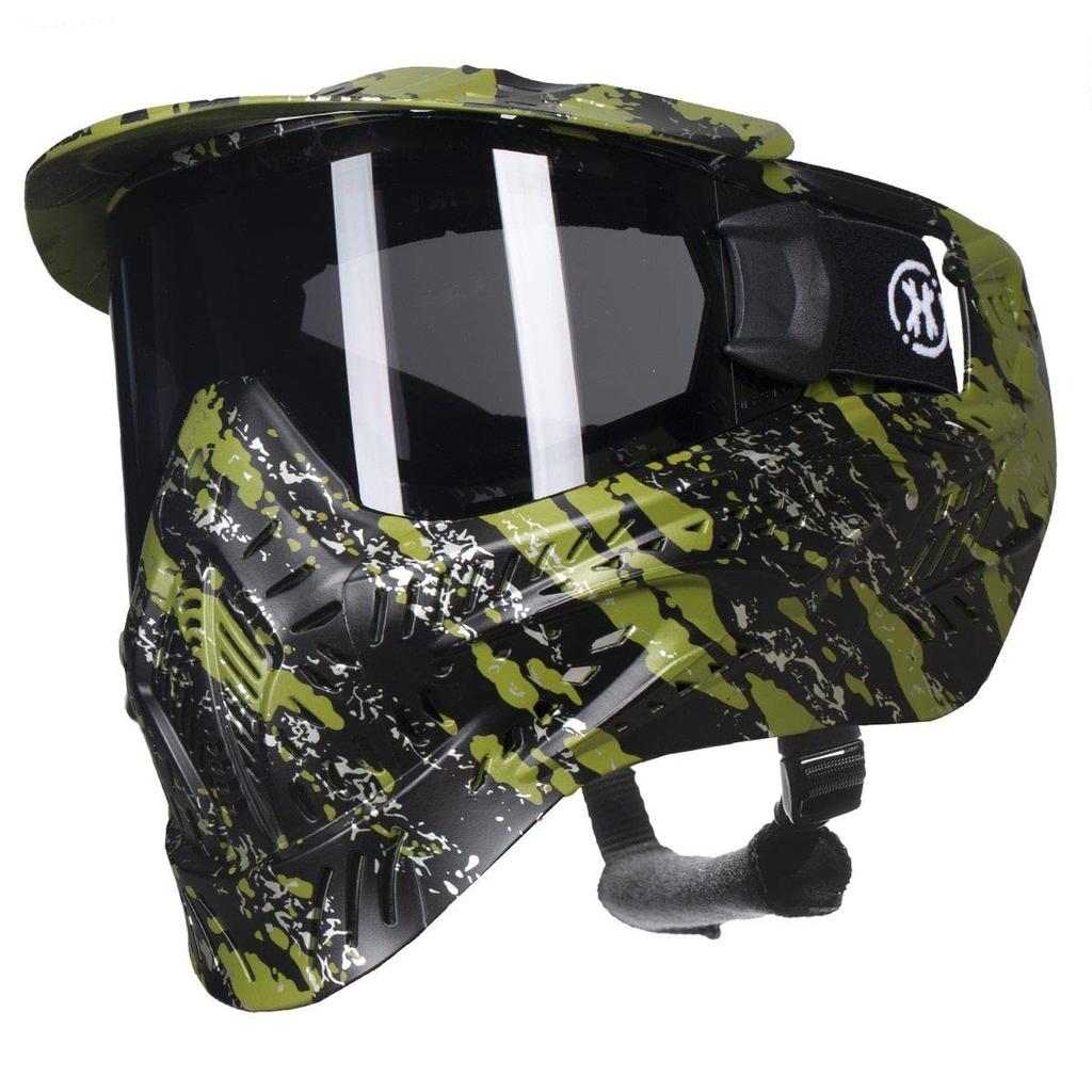 HK Army HSTL Paintballbrille Fracture - Svart/Oliven