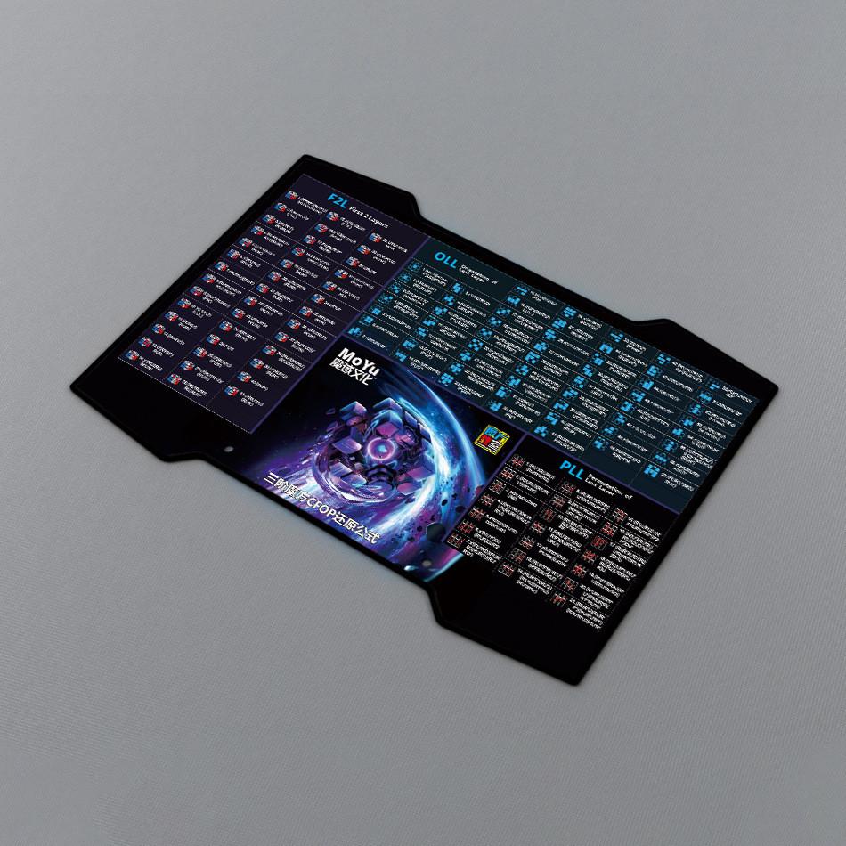 Cyberpunk Style Rubik Cube Slip Silicone Pad For Speed Stacking And Competition