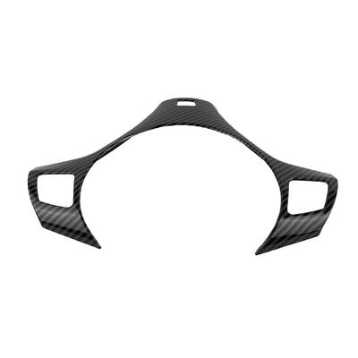 Interior Stickers Steering Wheel Cover Steering Wheel Trim Cover ABS Frame High Quality Interior 1× For BMW 3S E90 E91 E92 E93