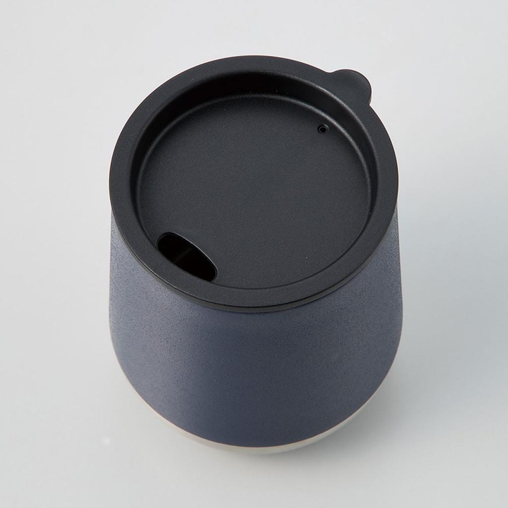 Stainless Steel Tumbler with Lid, 280ml | Lid with Copper Plated, Copper-Plated Stainless Steel, Thermos, Copper-Plated Construction, Keeps Drinks Hot