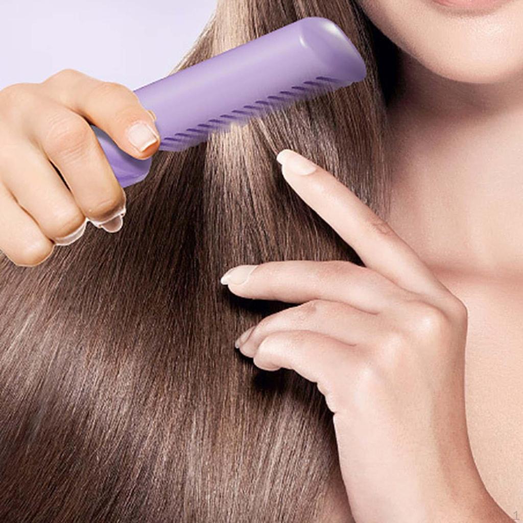 Hair Straightening Brush with Quick Heat And USB Charging for Women