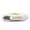 Adidas F50 League AG Kunstrasen-Fußballschuhe Unisex Weiß Gold Sneaker IH5811