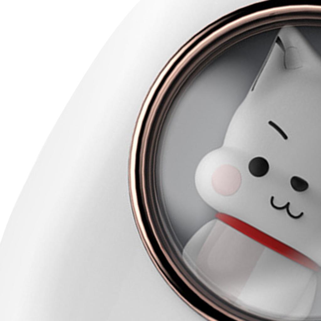 Wall Mounted Soap Dispenser Space Capsule Design Rechargeable Space Saving Wall Automatic Foaming