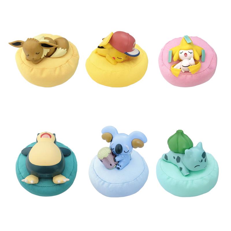 Position Pikachu Eevee Poket Gift Starry Dream Series Action Figures Bulbasaur Snorlax Jirachi Monster Model Ornaments