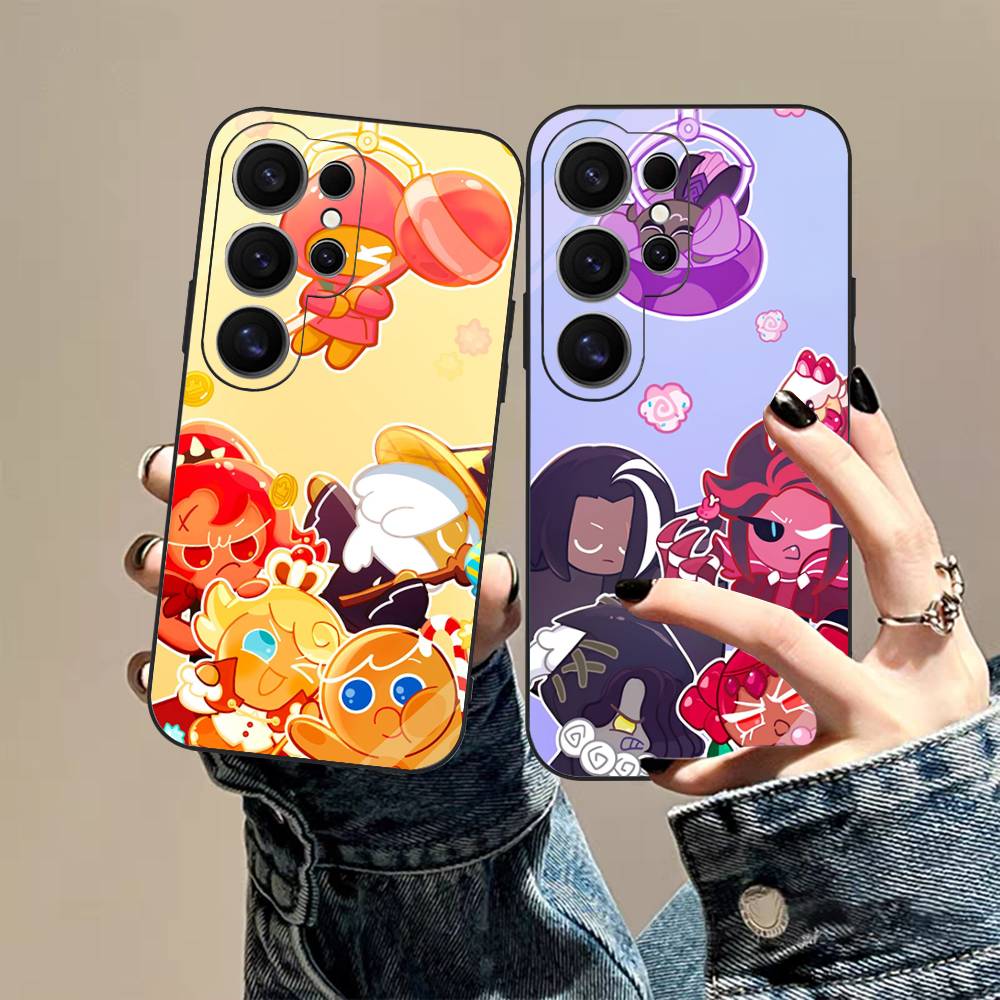 Game C-Cookie R-Run K-Kingdom Phone Case For Samsung S 24 Fe 25 Ultra Plus 20 Lite 21 30 22 23 24 22 Ultra 5G Fundas
