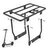 Black Folding Rear Storage Rack Suitable for Xiaomi M365/Pro/PRO2/1S/MI 3 Scooter Rear Rack Compact Design Lightweight Extra Storage