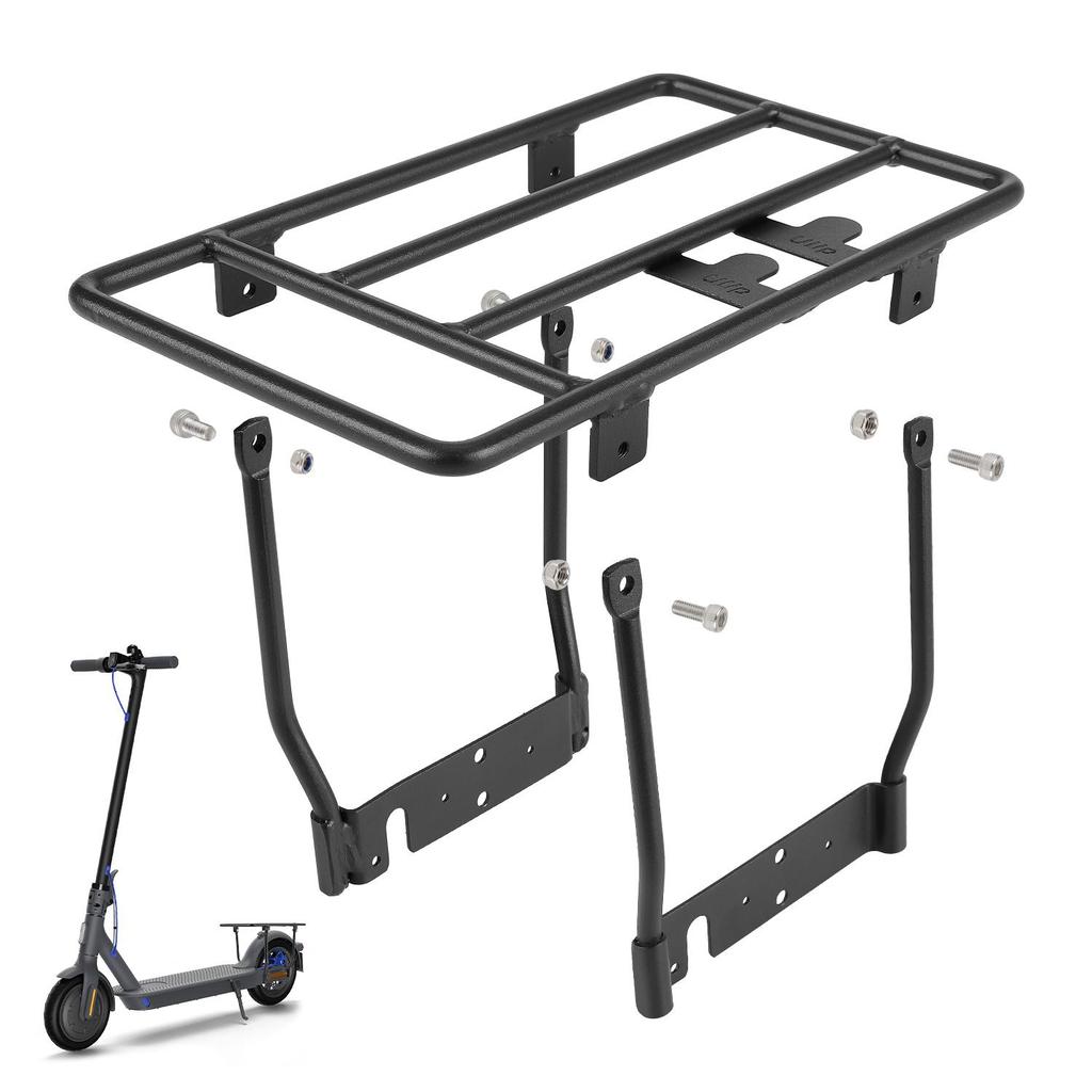 Black Folding Rear Storage Rack Suitable for Xiaomi M365/Pro/PRO2/1S/MI 3 Scooter Rear Rack Compact Design Lightweight Extra Storage