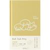 Designphil Midori Buch-Stil Tagebuch 2026 B6 Variante Wöchentlich Hundemuster Gelb 223