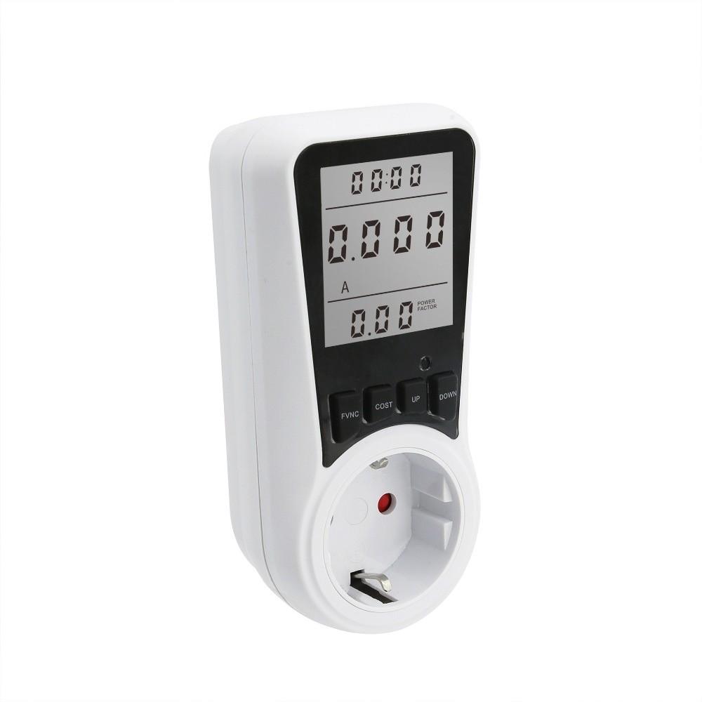 Backlight Electrical Energy Monitor Socket Digital Display Power Meter  Energy Testing