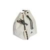 Adidas Sports Casual Portable Drawstring Cotton Bucket Bag Crossbody Shoulder Bag Unisex bags Off-White HT2444