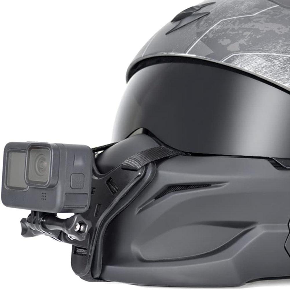 Motocyklová helma Držák na řemínek pro GoPro Hero 12 11 10 9 Yi SJCAM SJ4000 AIR DJI Osmo EKEN AKASO příslušenství pro akční kamery