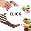 Makaron Seti Makaron Silikon Mat Yapışmaz Pişirme Kalıbı Dekorasyon Malzemeleri Makaron Potu Kek Pişirme Aksesuarları