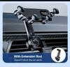 Gravity Car Phone Holder for 4.7-7 Inch Mobile Phone Car Air Vent Phone Mount Universal Shockproof GPS Clip Smartphone Stand