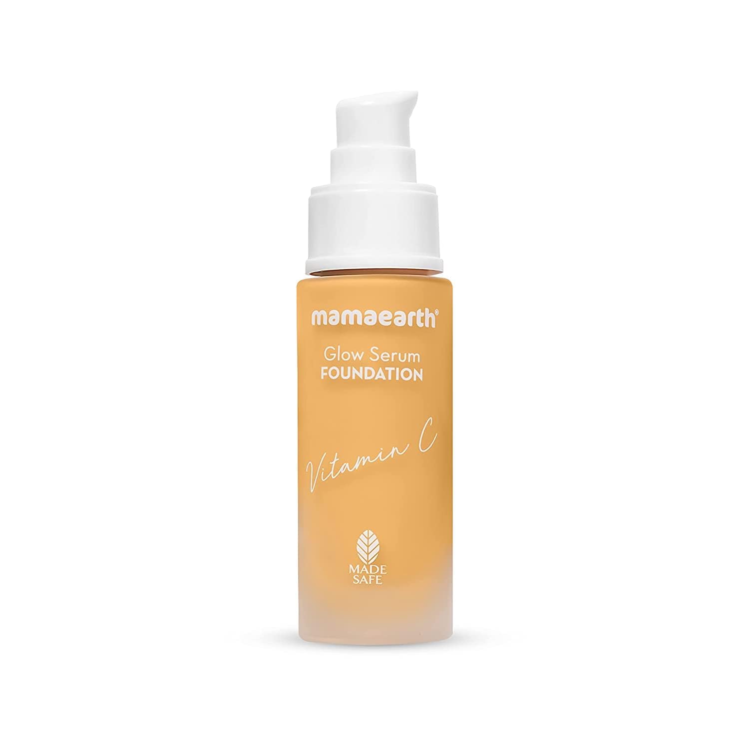 

Mamaearth Glow Serum Matte Liquid Foundation 30 ml With Vitamin C For 12-Hour Long Stay (02 Crème Glow) And Smudge Resistant