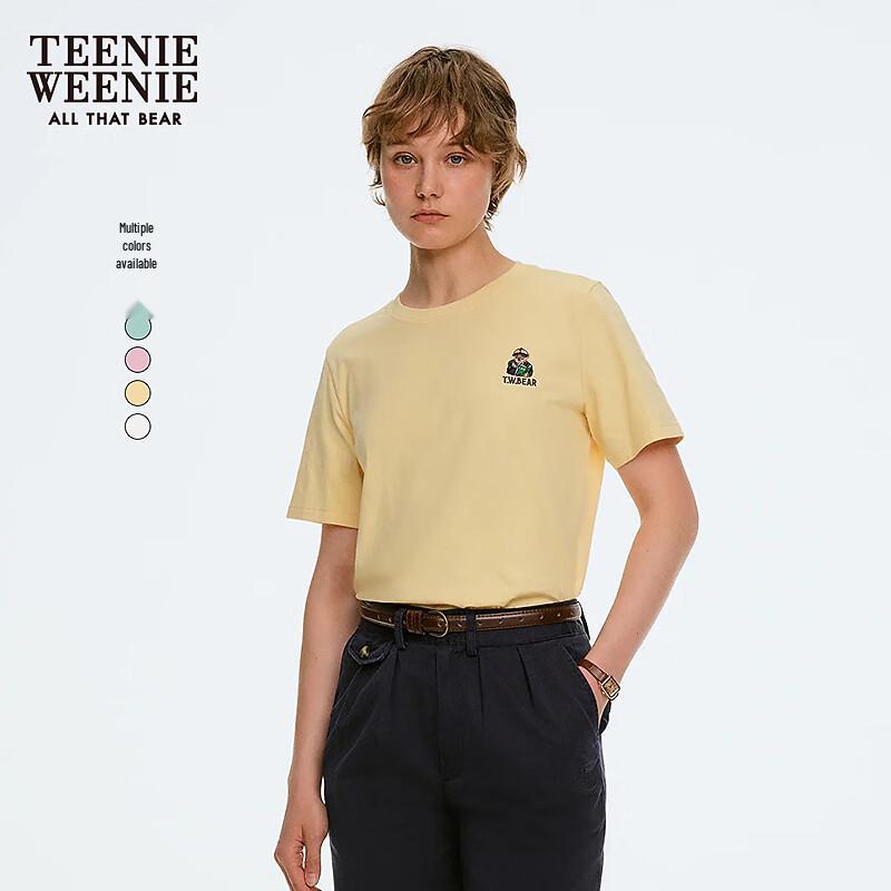 Teenie Weenie Little Bear Women s Round Neck Short Sleeve T-shirt S