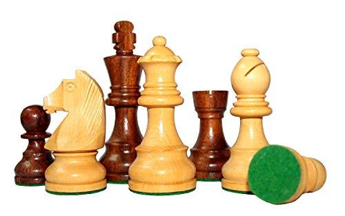 StonKraft Handcrafted Premium Wood 31 x 31 cm Chess Set - Rosewood Folding Magnetic Set with Storage
