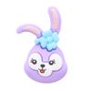DIY Cartoon Ballet Rabbit Resin Accessories: Phone Case, Hair Clip, Water Cup, Crocs, and Fridge Magnet