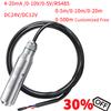 4-20mA 0-10V Level Sensor 0-5M Water Level Sensor RS485 Water Level Transmitter SS304 IP68 Water Level Sensor