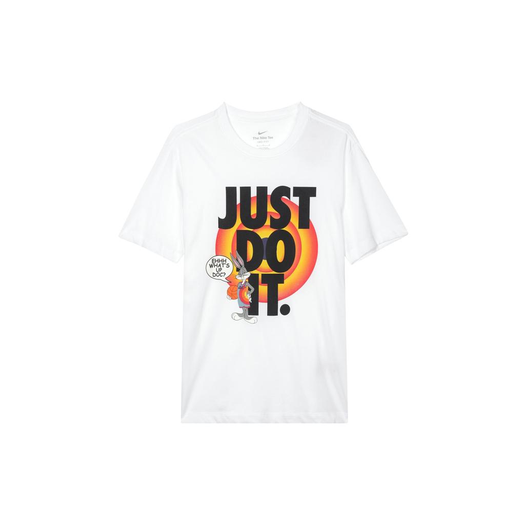 Nike A New Legacy Space Jam Bugs Bunny Print Short Sleeve T-Shirt Men Tops White DH3830-100