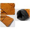 Long Sleeve Work Heat Resistant Fire Gloves Oven Mitts for BBQ Fireplaces Stove